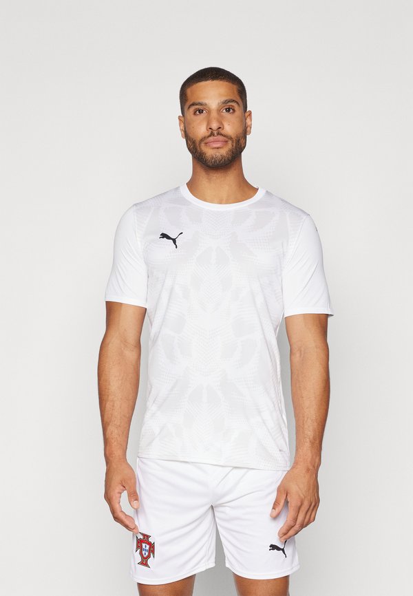 Puma Sports T-shirt - white/black
