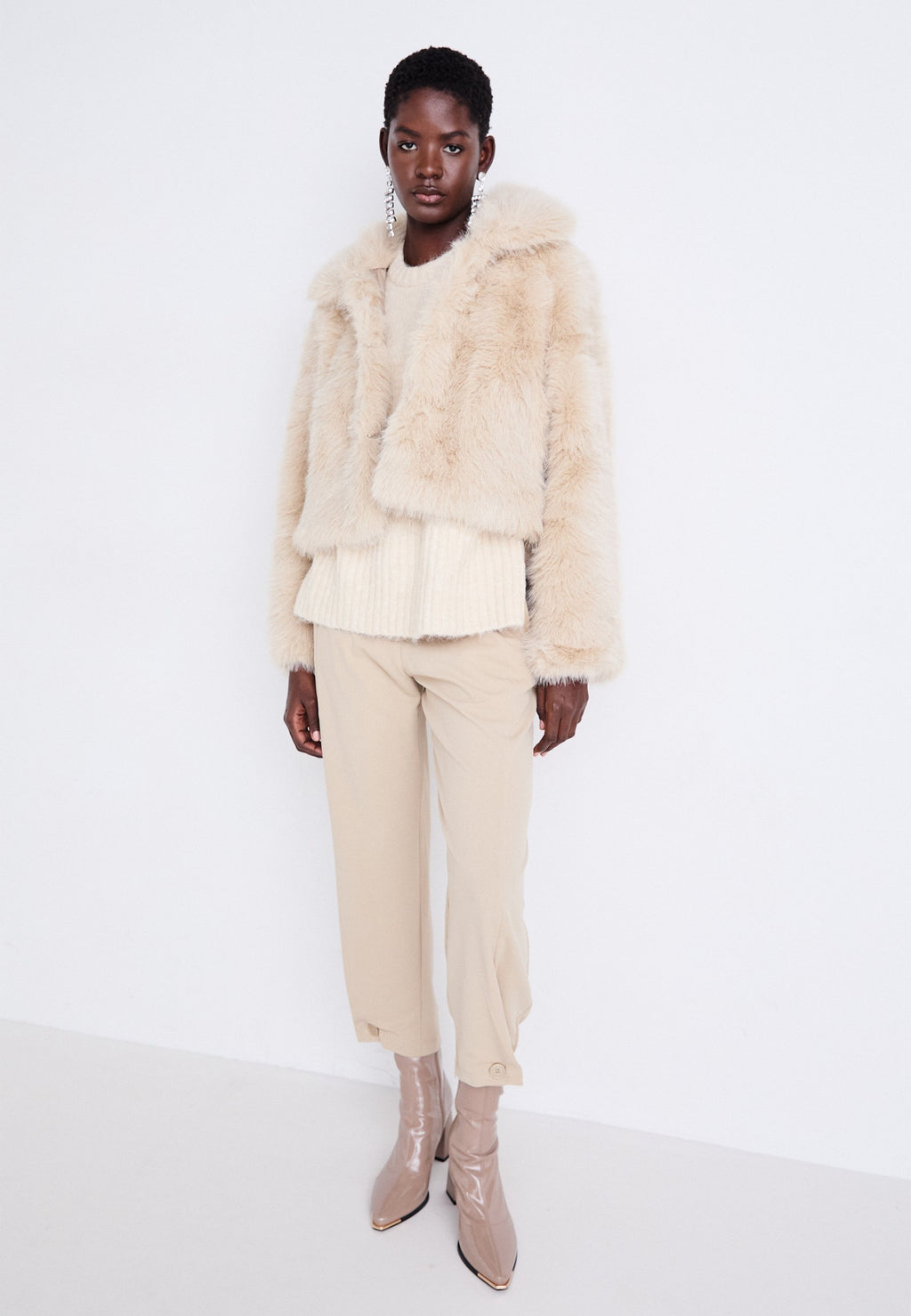 ONLY Synthetic fur ONLMANNY Synthetic fur