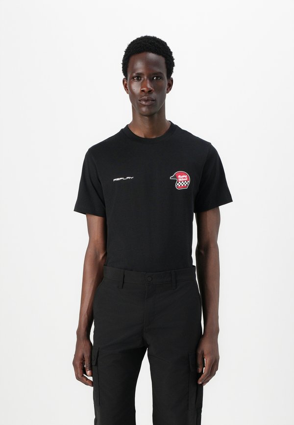 Jack & Jones JPSTKARL KURTIS SNAP TECH - Cargo trousers - black