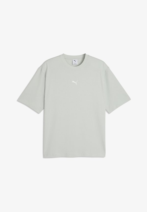 Puma RUN CULTURE COLLECTIVE BOXY GRAPHIC T-SHIRT - Print T-shirt - créme de mint