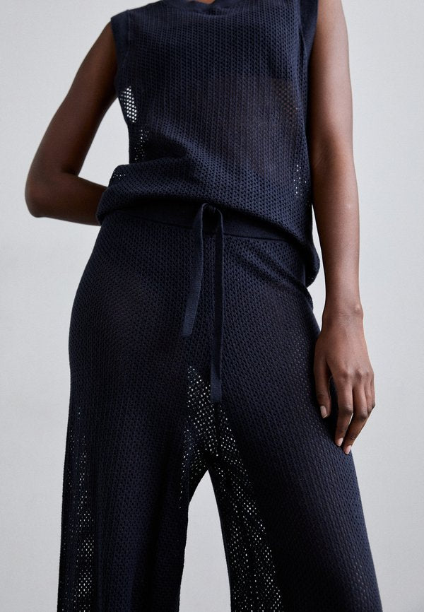 KNITID PLAIN POINTELLE JOGGER