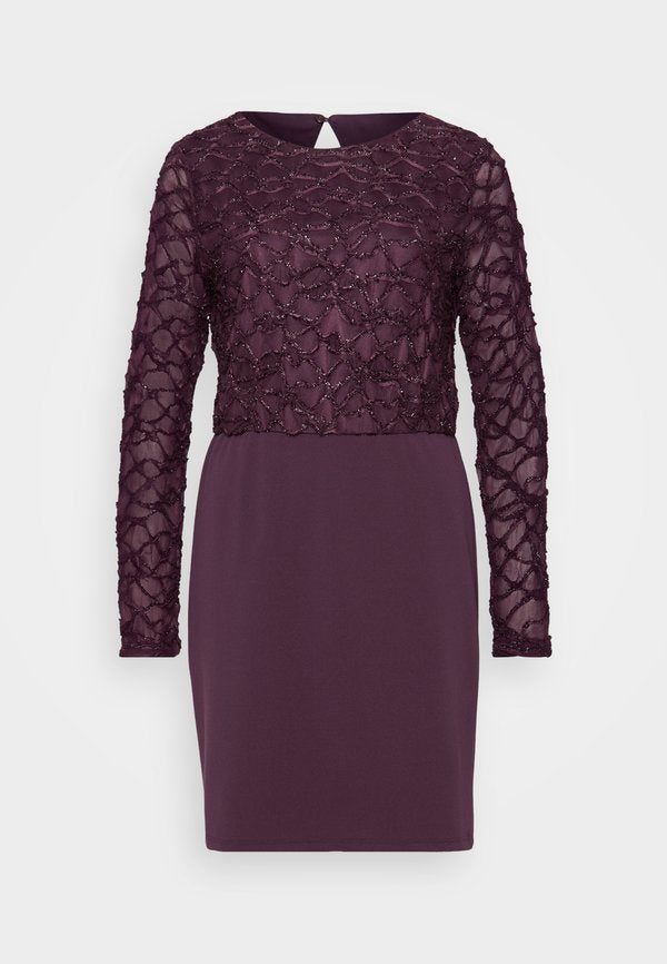 Vero Moda Tall VMELGA SHORT GLITTER DRESS