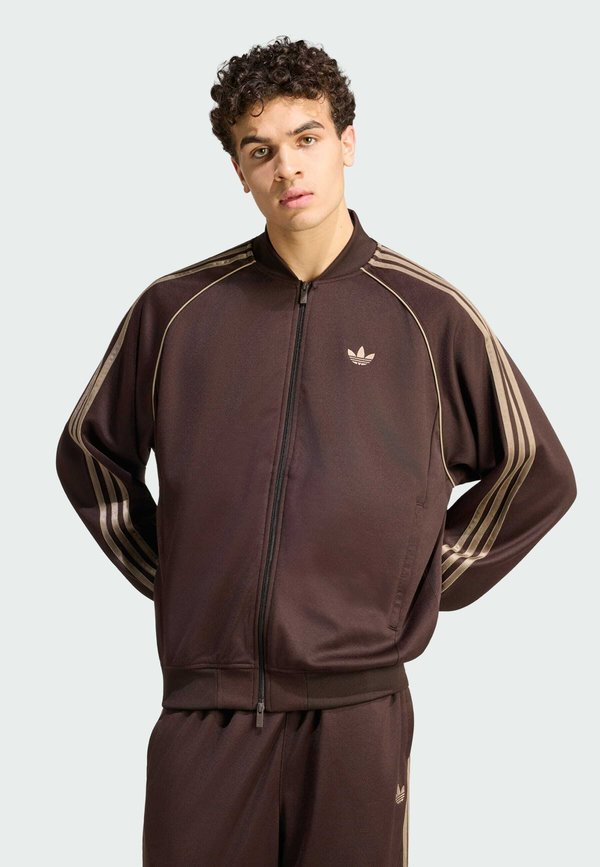 adidas Originals SST TT LOOSE - Bomber Jacket - aurora coffee