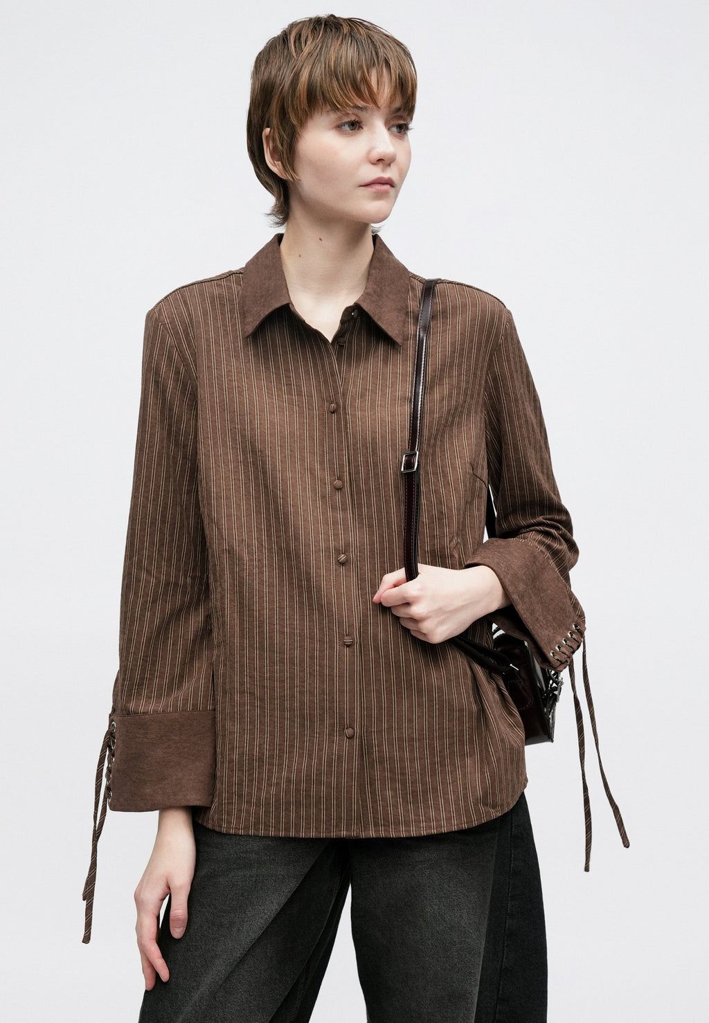 Colourful Rebel ILLY STRIPED BLOUSE