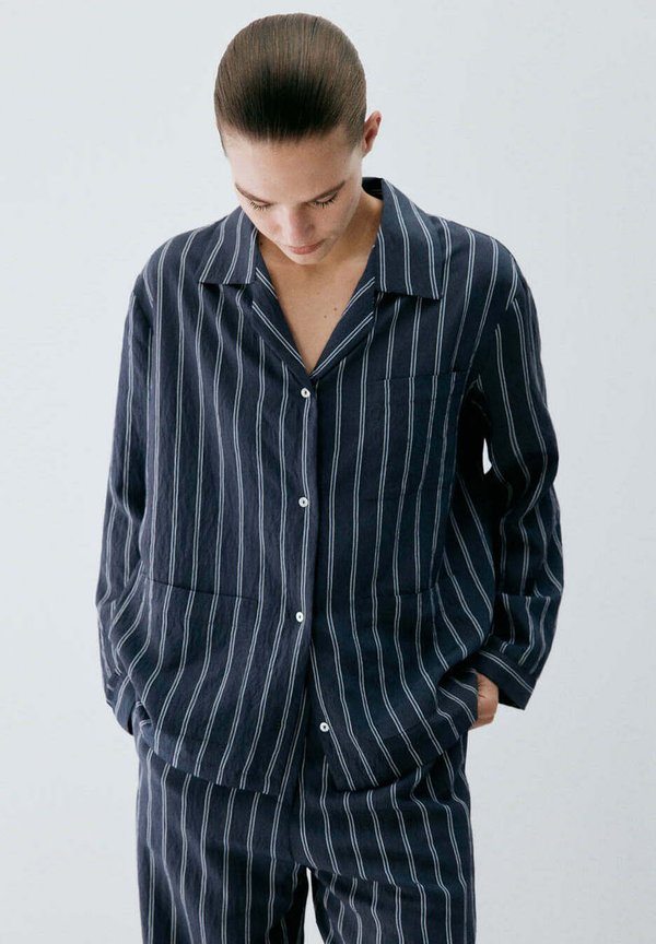 Mango ADULT - Pyjama top - navy