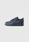Nike Sportswear AIR FORCE 1 UNISEX - Trainers - dark obsidian/black/metallic silver-coloured