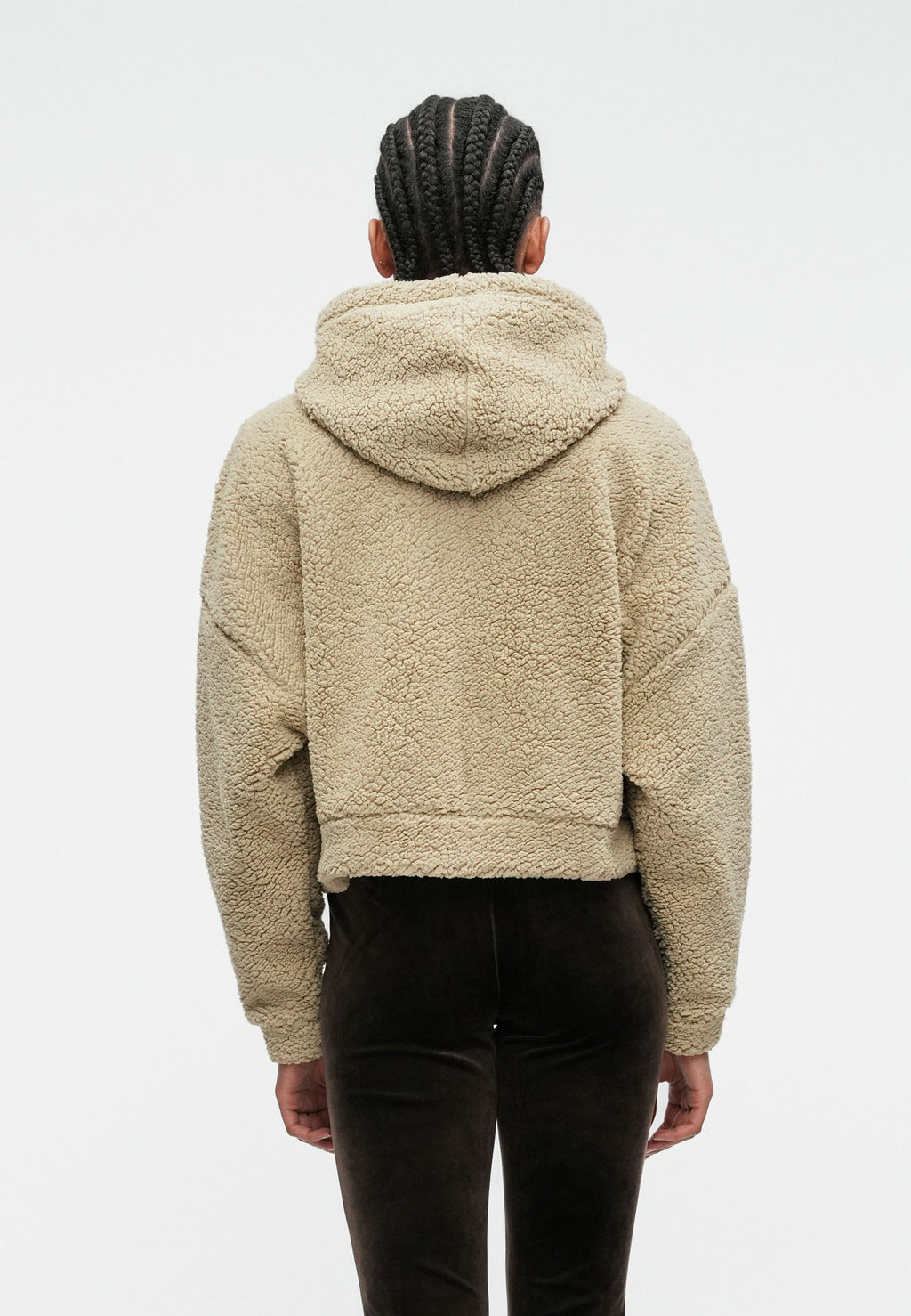 Noisy May NMCUDDLE CROP HOOD JACKET