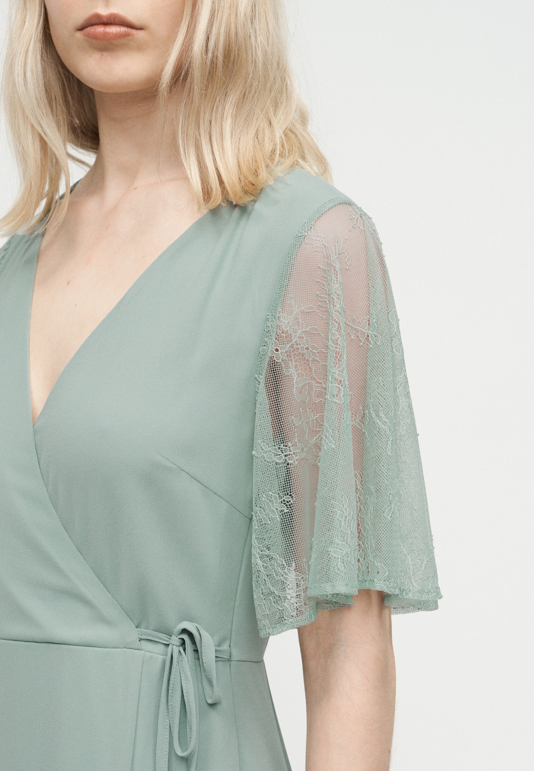 VILA VIURA V NECK ANKLE DRESS
