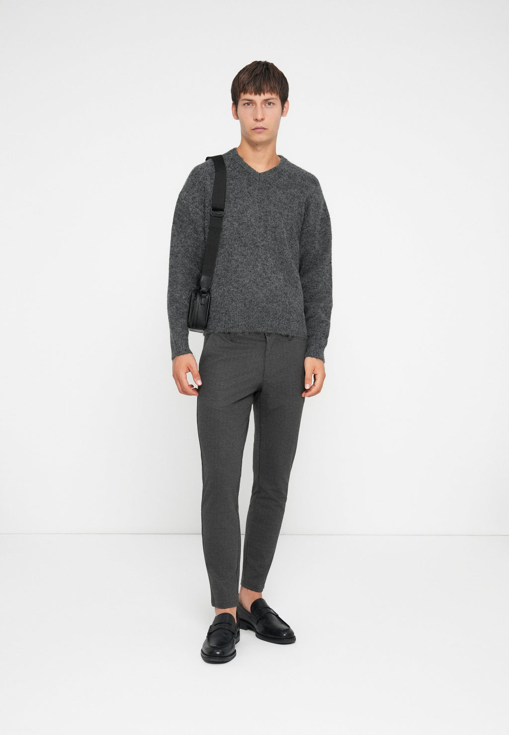ONSMAROON CROP V NECK Media 2