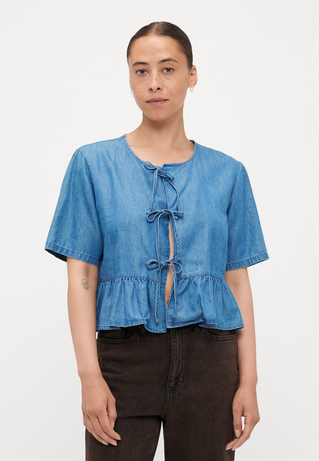 ONLBEA BOW SHIRT Media 3