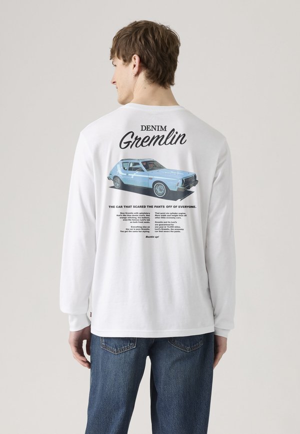 Levi's® GRAPHIC - Long sleeved top - white