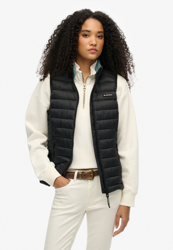 Superdry & Co Waistcoat - black