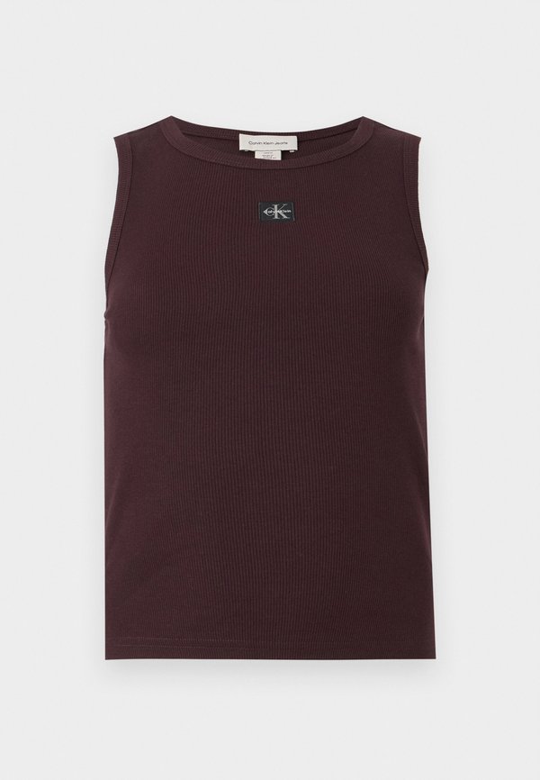 Calvin Klein Jeans TANK - Top - mocha brown