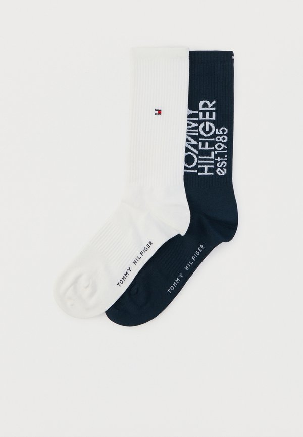 Tommy Hilfiger MEN SOCK SPORT LOGO 2 PACK - Socks - navy