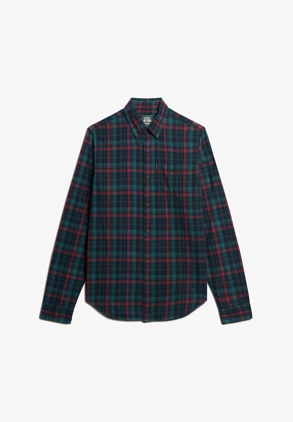 Superdry & Co VINTAGE CHECK - Shirt - montauk check navy