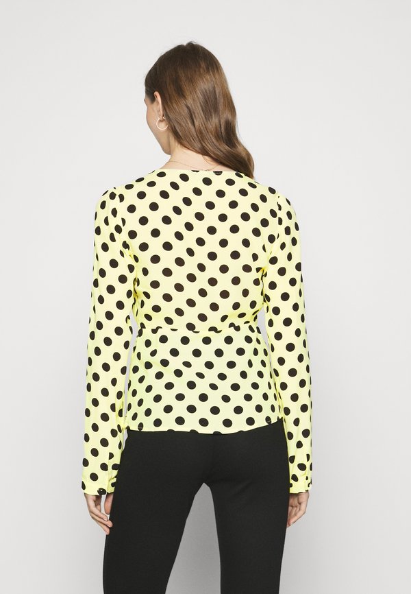 Colourful Rebel BODHI POLKADOT V NECK BLOUSE