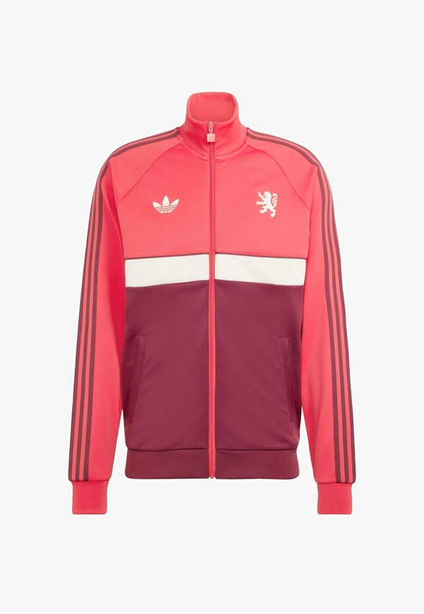 adidas Performance OLYMPIQUE LYONNAIS ORIGINALS TRACK TOP - Club wear - active pink   victory crimson