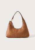 Calvin Klein SLOUCHY SHOULDER - Handbag - brown
