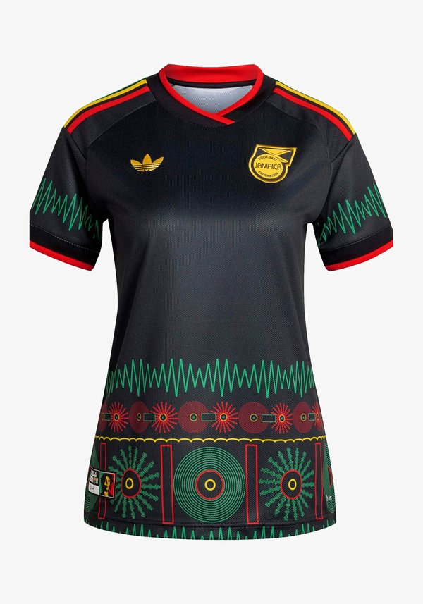 adidas Performance JAMAICA 26 AWAY REPLICA JERSEY - Football jersey - black