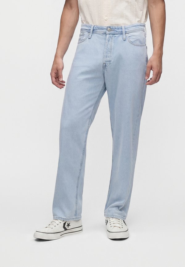 Jack & Jones Loose fit JJIEDDIE JJBASIC SQ 738 NOOS - Loose Jeans - blue denim