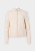 Vero Moda VMLISBETH SHIRT  - Button-down blouse - pumice stone
