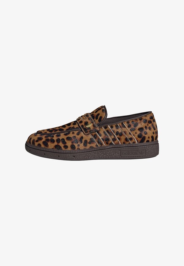 adidas Originals HANDBALL SPEZIAL LOAFER W - Slip-ons - magic beige core black dark brown