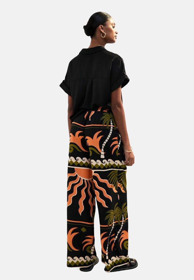 New Look SUN PRINT WIDE LEG