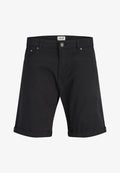 Jack & Jones JPSTRICK ALLEN ICON  - Denim shorts - black