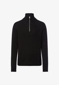 Jack & Jones Half zip Plain Half zip - Jumper - schwarz