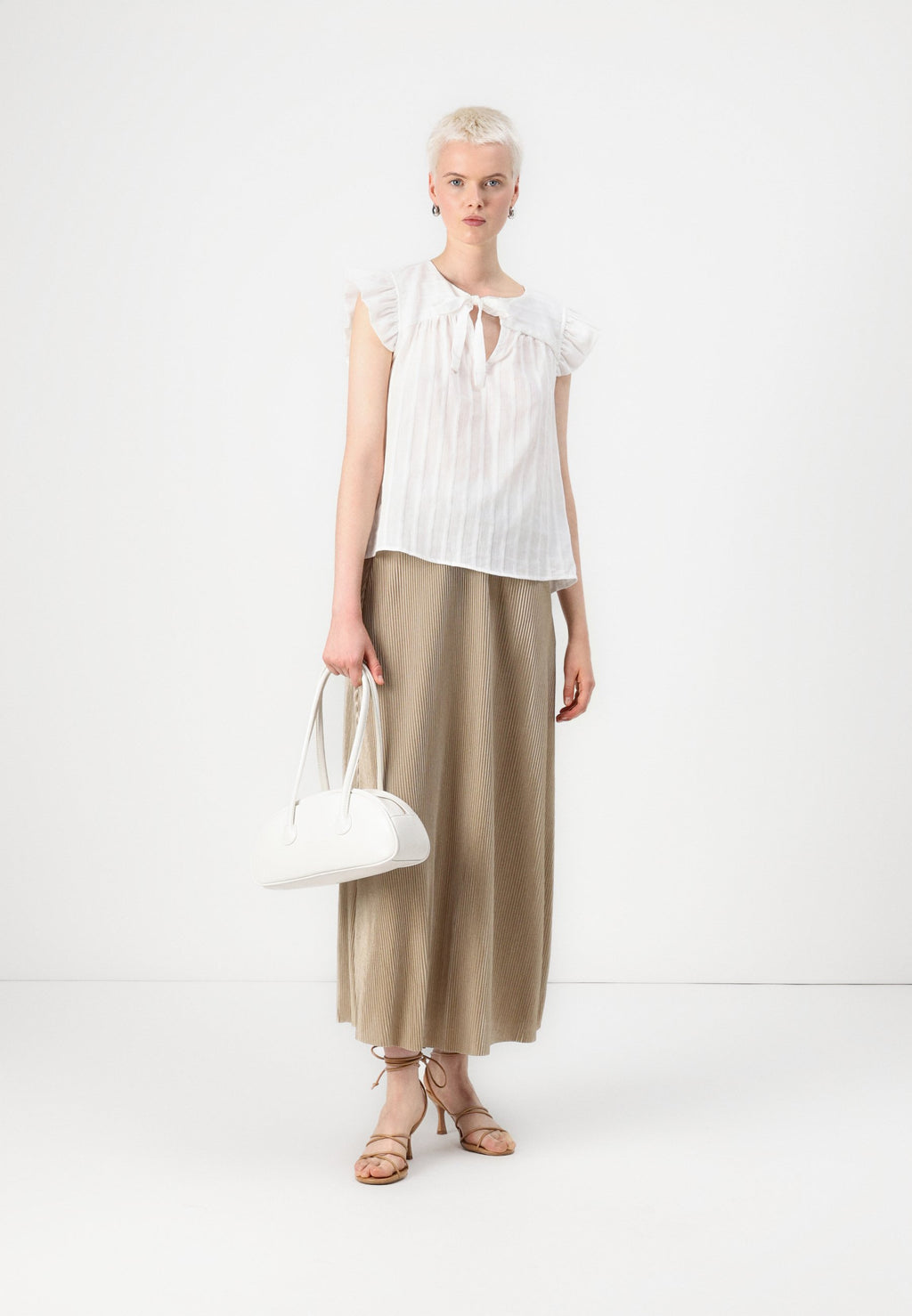 ONLY ONLCLAUDIA PLISSE LONG SKIRT