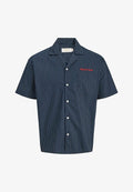 Jack & Jones HAWAII-HEMD LOOSE FIT HAWAII-HEMD - Shirt - sky captain