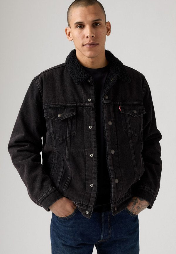 Levi's® TYPE 3 TRUCKER - Denim jacket - built to last sherpa trk