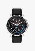 s.Oliver CORE ROUND - Chronograph watch - schwarz