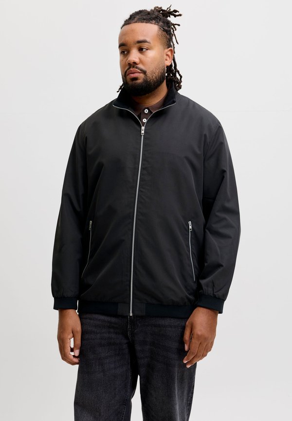 Jack & Jones BLOUSONJACKE PLUS SIZE BLOUSONJACKE - Bomber Jacket - black