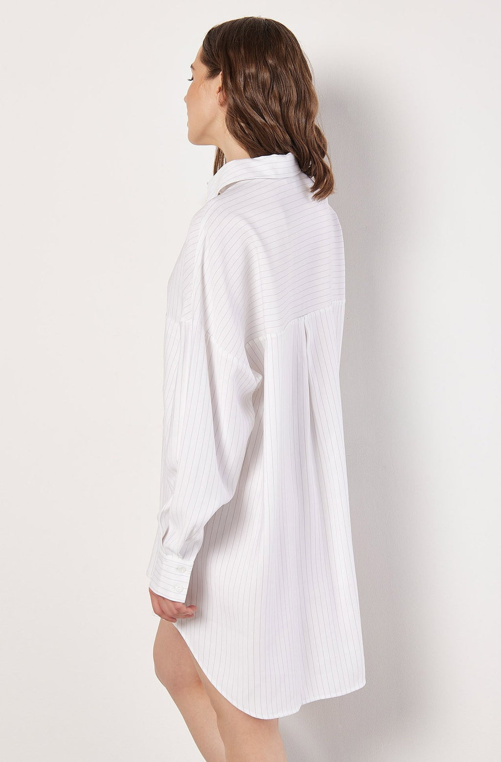 Apricot PINSTRIPE OVERSIZED