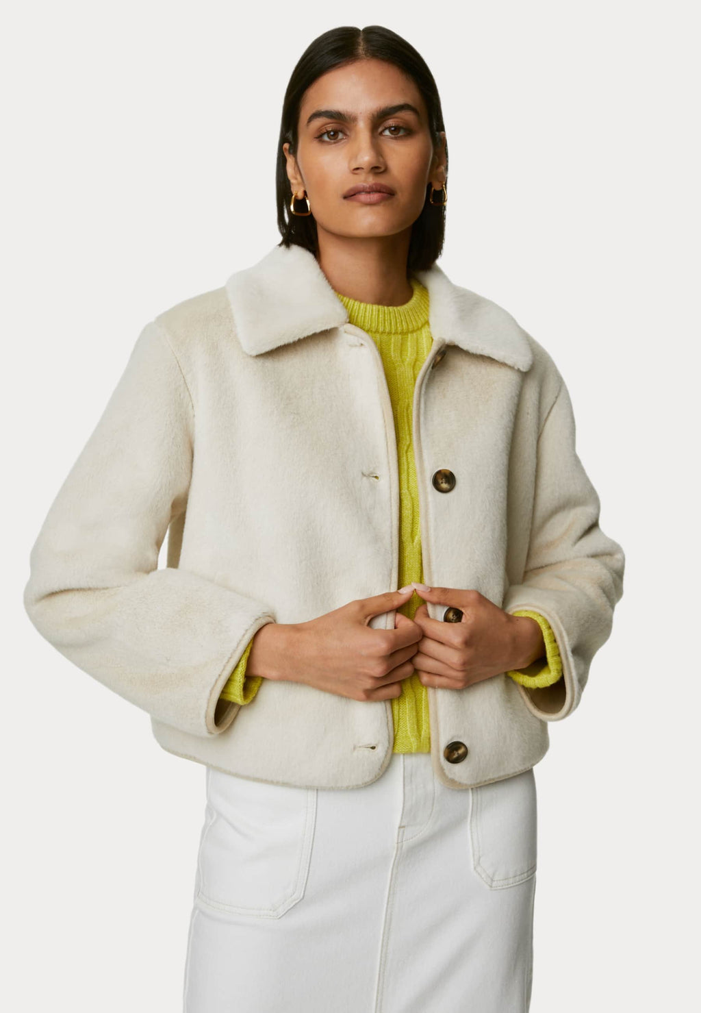 Marks & Spencer COLLARED SHORT