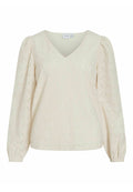 VILA Long Sleeved VIFERO V-neck