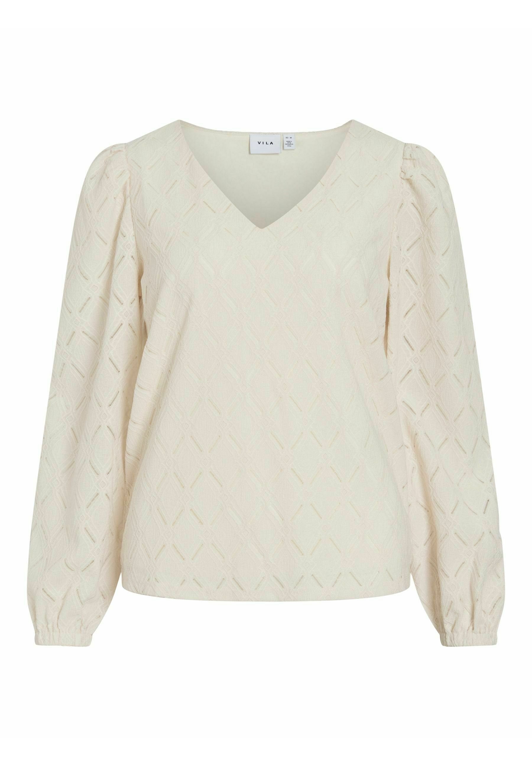 VILA Long Sleeved VIFERO V-neck