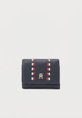 Tommy Hilfiger HILFIGER ICON TH MONOGRAM TRIFOLD WALLET - Wallet - space blue