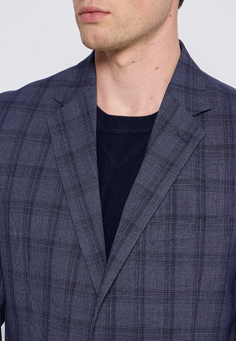 CHECK STRETCH BLAZER Media 3