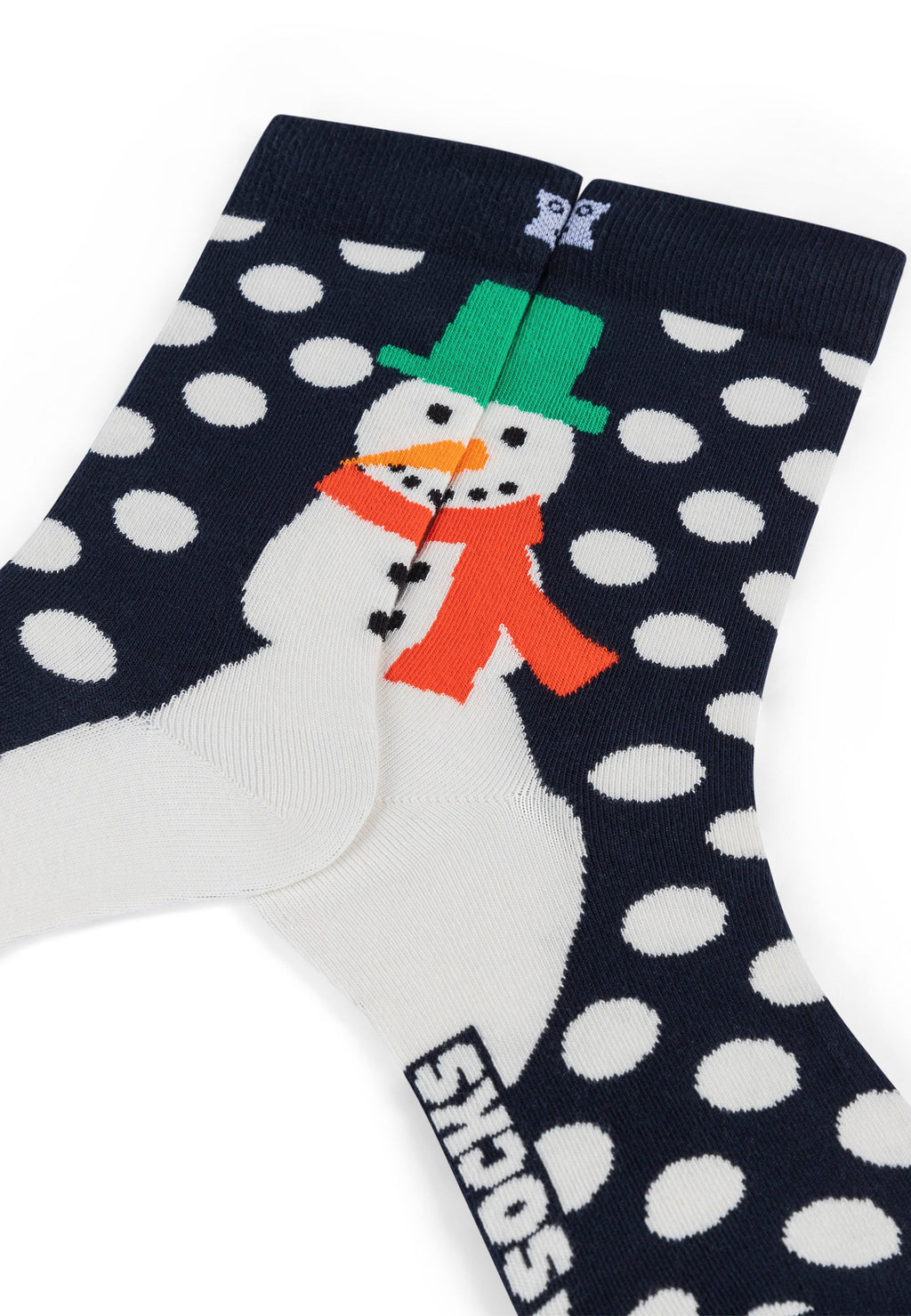Happy Socks CHRISTMAS-JUMBO SNOWMAN 2 PACK