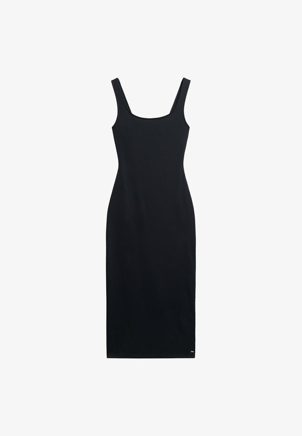 Superdry & Co MIDI  - Shift dress - black