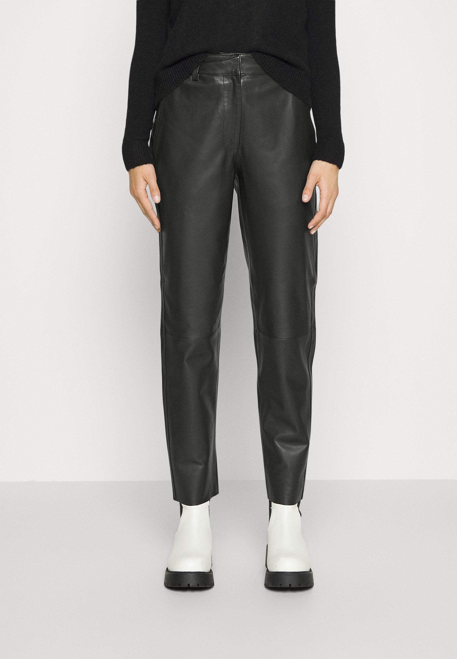 Selected Leather tapered