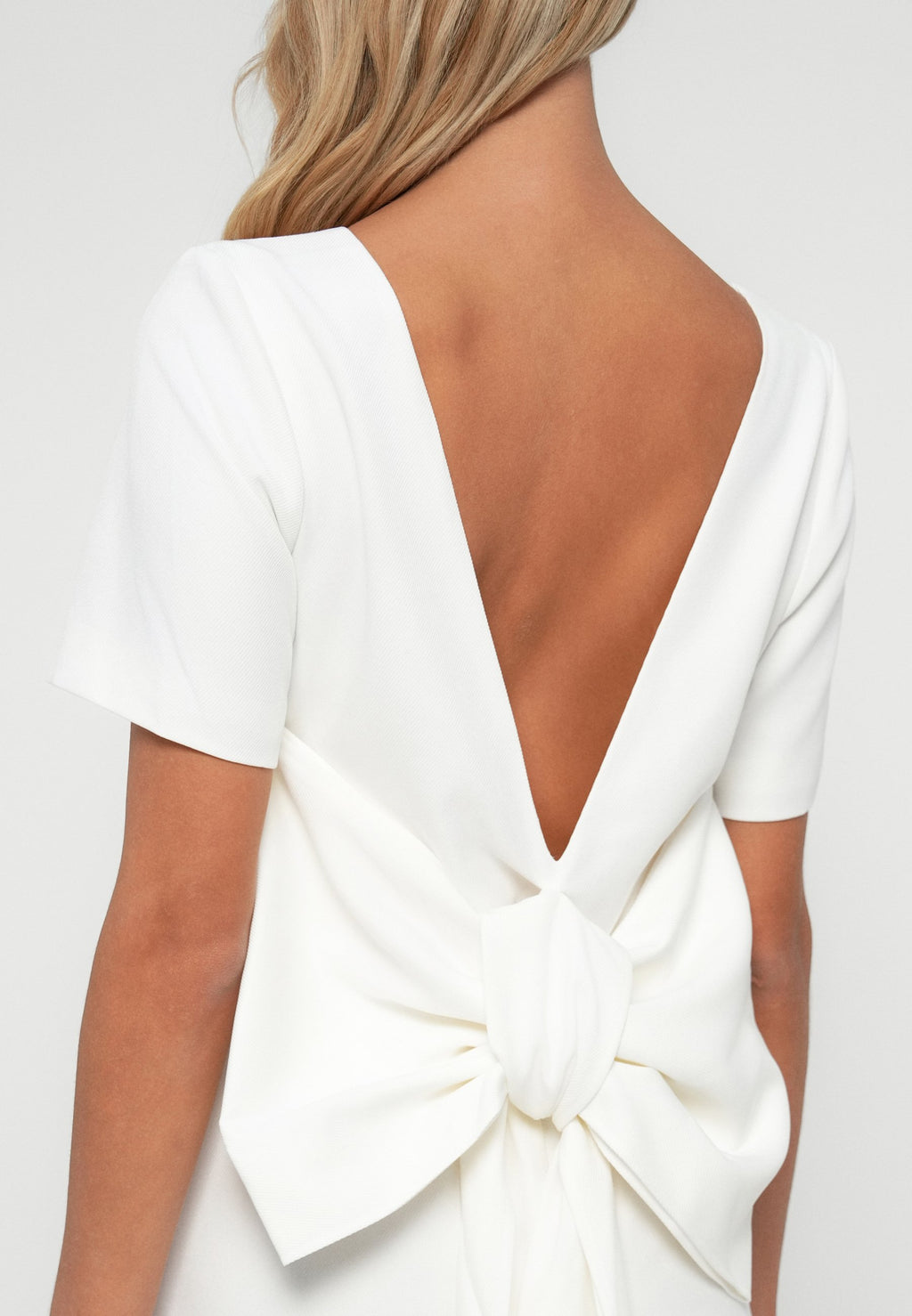 YAS YASSALLY BOW DRESS