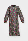 VILA VILARA HIGH NECK MIDI DRESS
