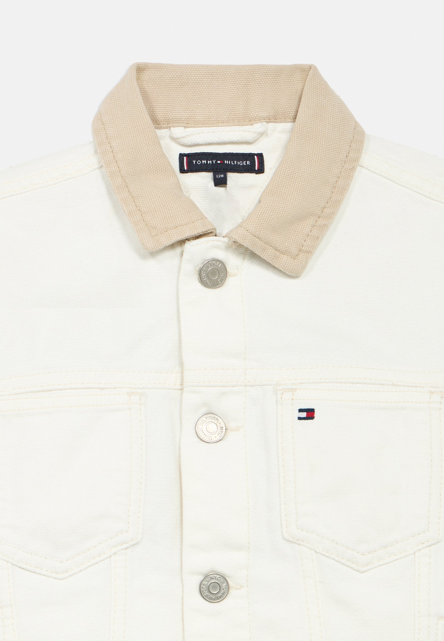 HERITAGE BACK LOGO DENIM TRUCKER JACKET Media 3