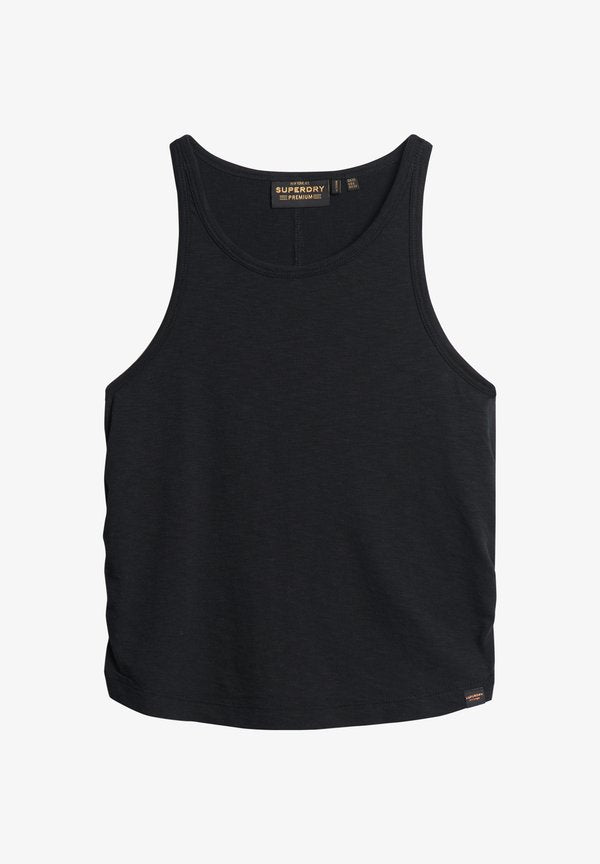 Superdry & Co RUCHED TANK - Top - black