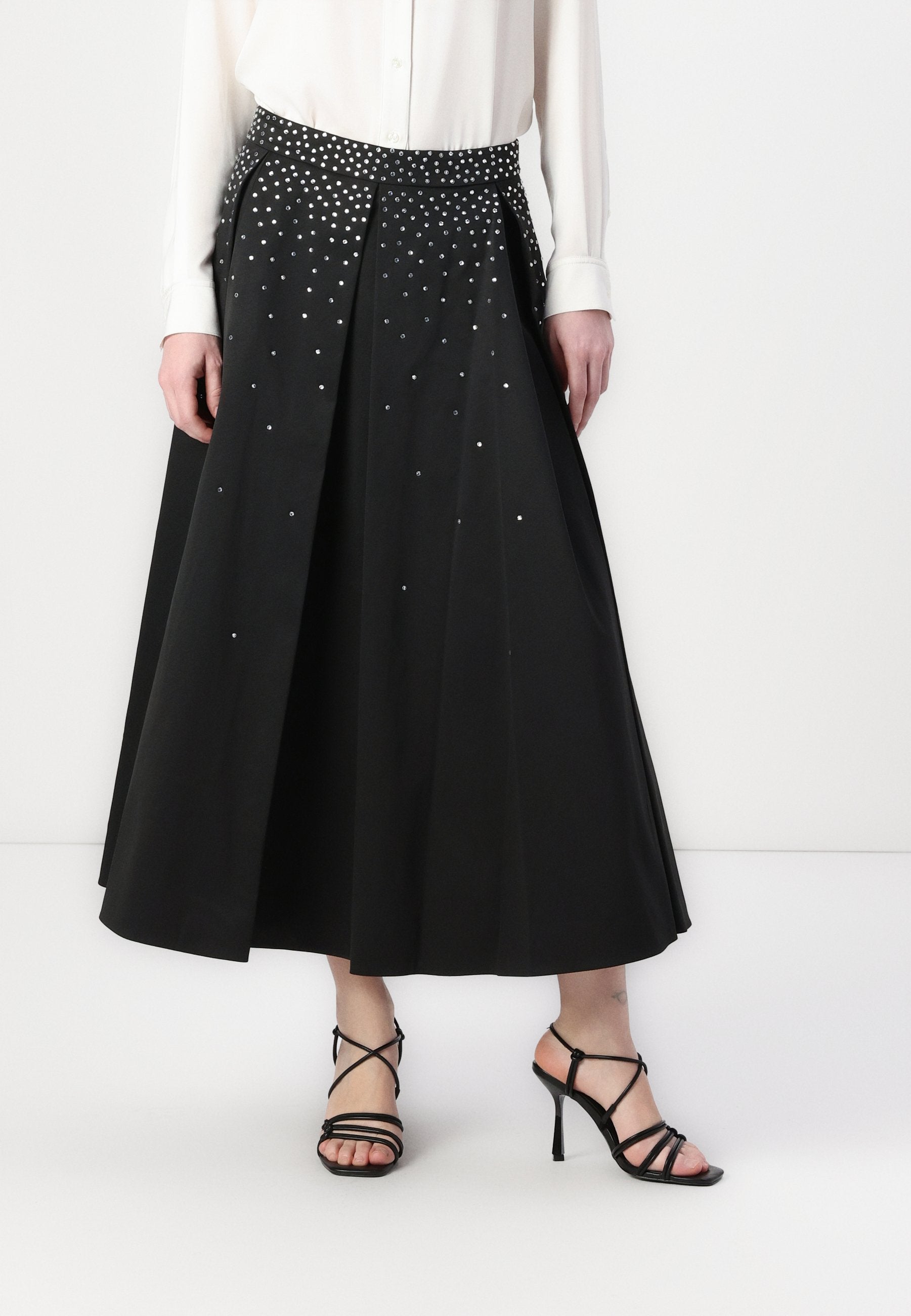 kate spade new york EMBELLISHED MIDI SKIRT
