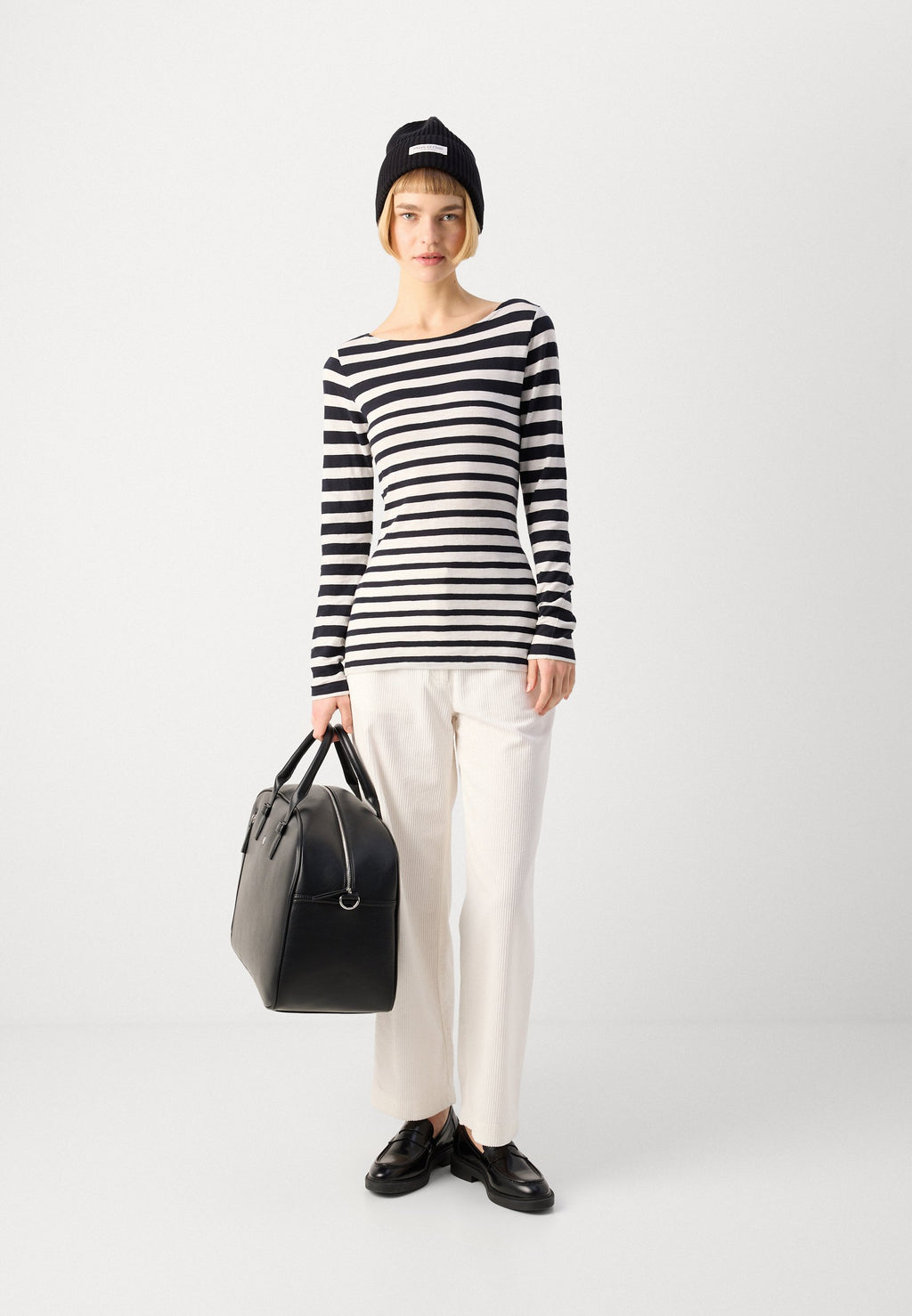 Marc O'Polo LONG SLEEVE BOAT NECK STRIPED