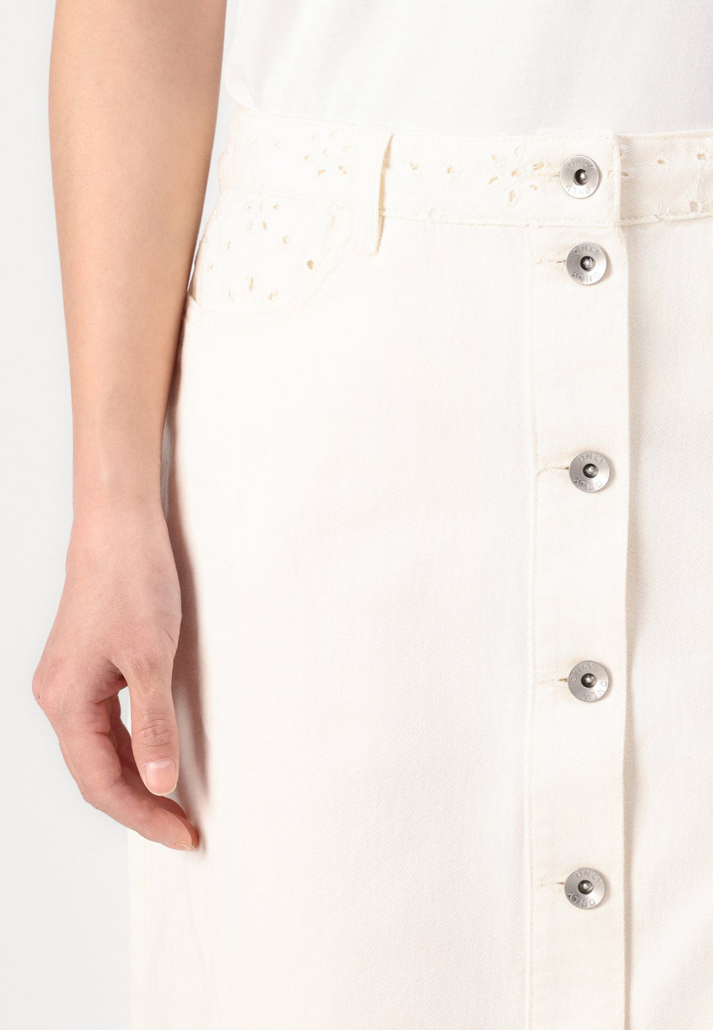 ONLY ONLELSA MIDI SKIRT